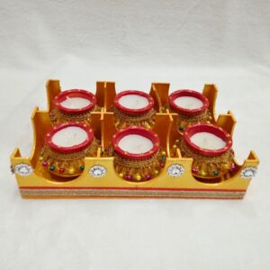 Handcrafted Pot Candle Set - 6 Pieces