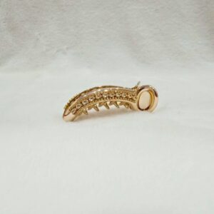 Banana Clip with Stone