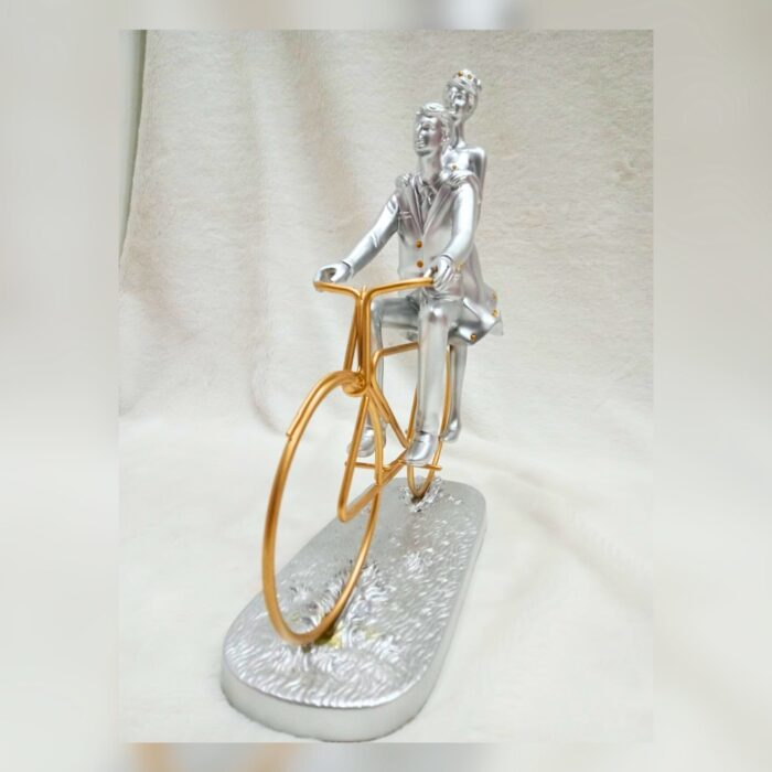 Bicycle Couple Sculpture gift Bicycle Couple Sculpture gift