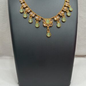 IMITATION JEWELLERY (GREEN STONE)