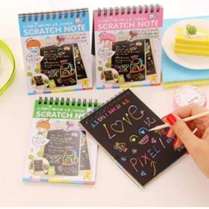 CUTE MINI SCRATCH BOOK