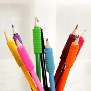WOODEN COLOUR PENCIL (WITH HOLDING GRIP)