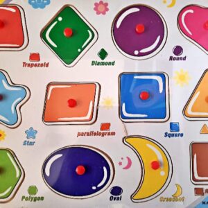 WOODEN GEOMETRIC SHAPE PUZZLES