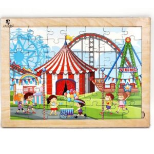 2 IN 1 WOODEN REVERSIBLE PICTURE PUZZLE