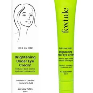 FOXTALE BRIGHTENING UNDER EYE CREAM ( ALL SKIN TYPES ) 20ML