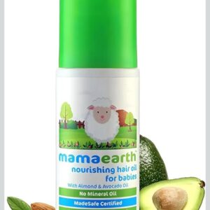 MAMAEARTH NOURSHING BABY HAIR OIL FOR BABIES 100ML