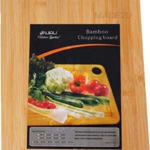 MADE2U PREMIUM BAMBOO WOODEN CHOPPING BOARD ( DURABLE ,, ECO -FRIENDLY ,,, )