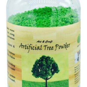 ARTIFICAL  TREE POWDER 80GM ( LIGHT GREEN COLOUR )