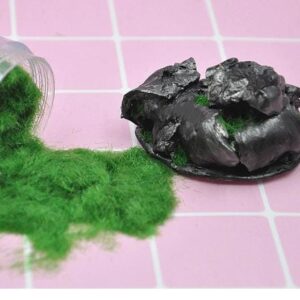 GARDEN GRASS POWDER 25GM ( DARK GREEN COLOUR )