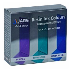 Jags Resin Ink Colours Transpent Effect Set Of 3Ps