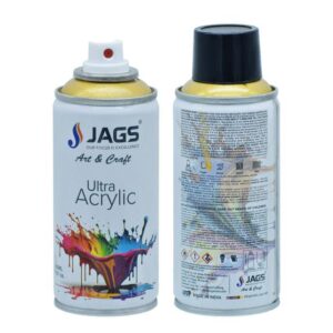 JAGS ACRYLIC COLOURS SPRAY ( GOLD PEARL COLOUR )