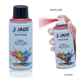 JAGS ACRYLI COLOURS SPRAY ( SIGNAL RED COLOUR )