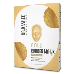 DR.RASHEL ONE TIME PEEL OFF GOLD   RUBBER MASK ( POWDER + GEL )