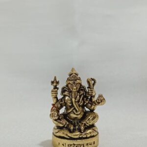MINIATURE VINAYAGAR STATUE ( SITTING POSE )   1 INCH HEIGHT